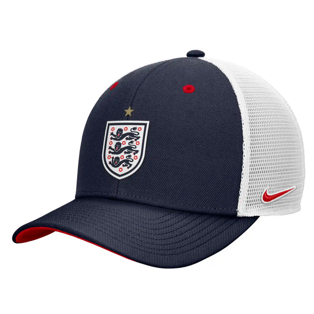 Nike Club Angleterre casquette trucker ajustable bleu marine adulte