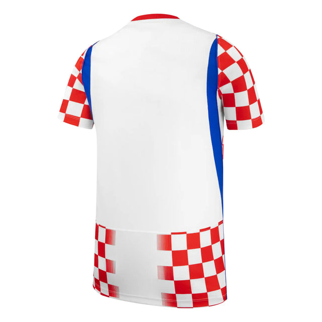 Maillot blanc Nike Croatie Soccer 2026 Stadium domicile pour enfants