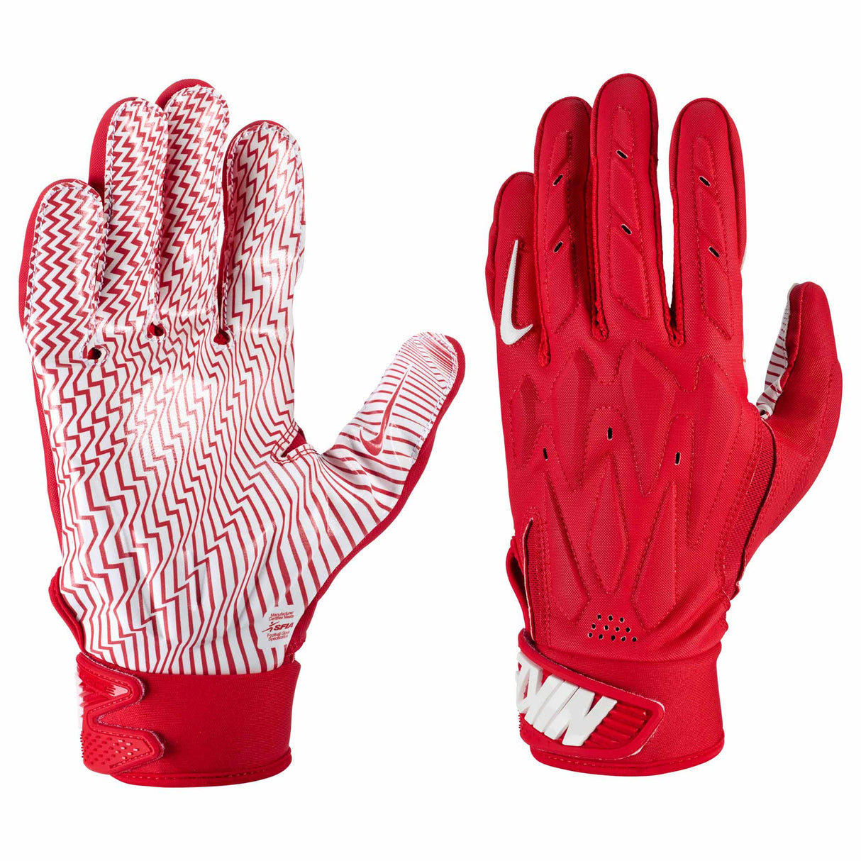 Nike D-Tack 7.0 Football Gloves - University Red / White