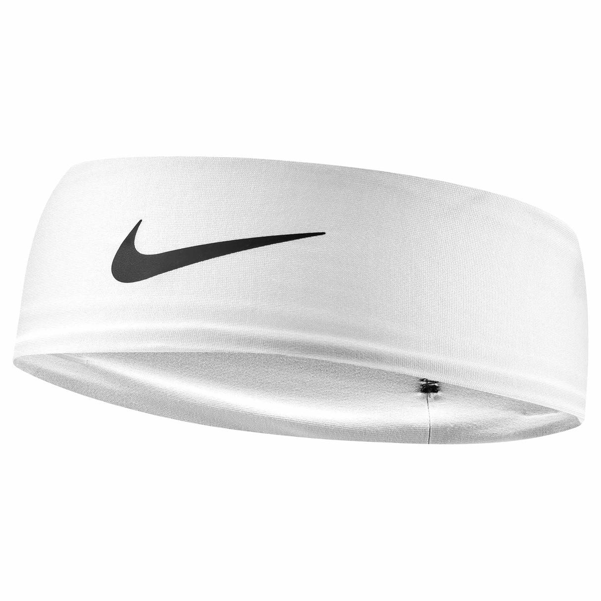 Nike Dri-Fit Fury Classic Headband - White / Black