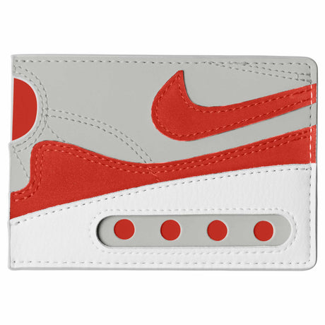 Nike Icon Air Max 1 Big Bubble Wallet - Neutral Grey / White / University Red