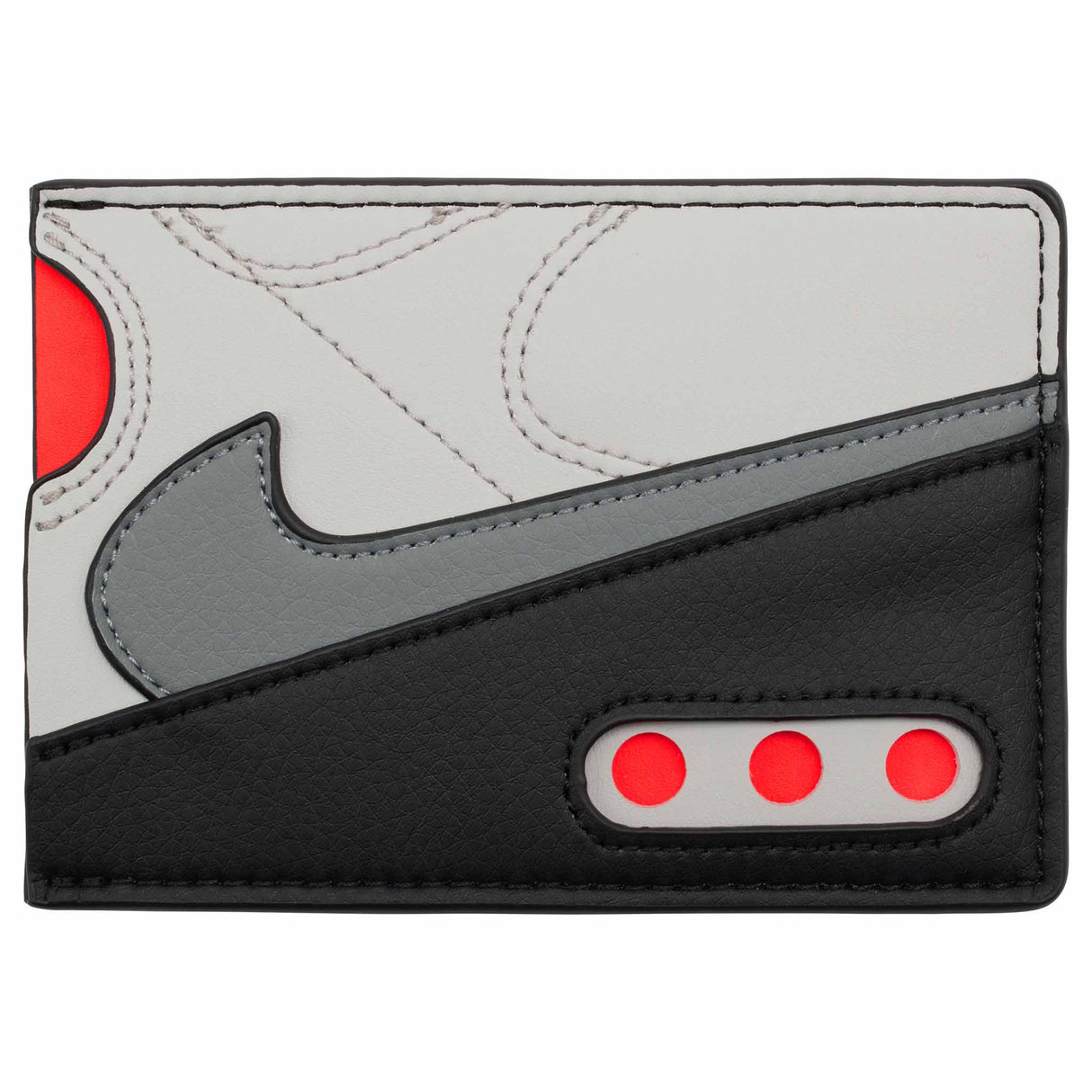 Nike Icon Air Max 90 Card Wallet -Neutral Grey / Infrared