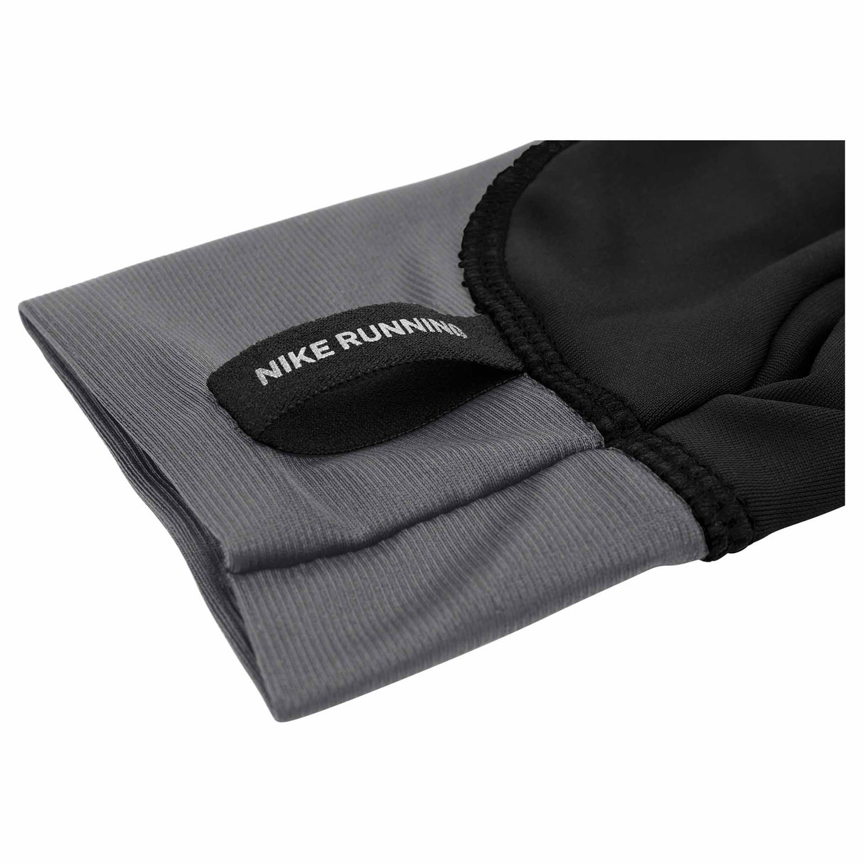 Nike Pacer Midweight Running Gloves for Men - Black / Smoke Grey / Silver