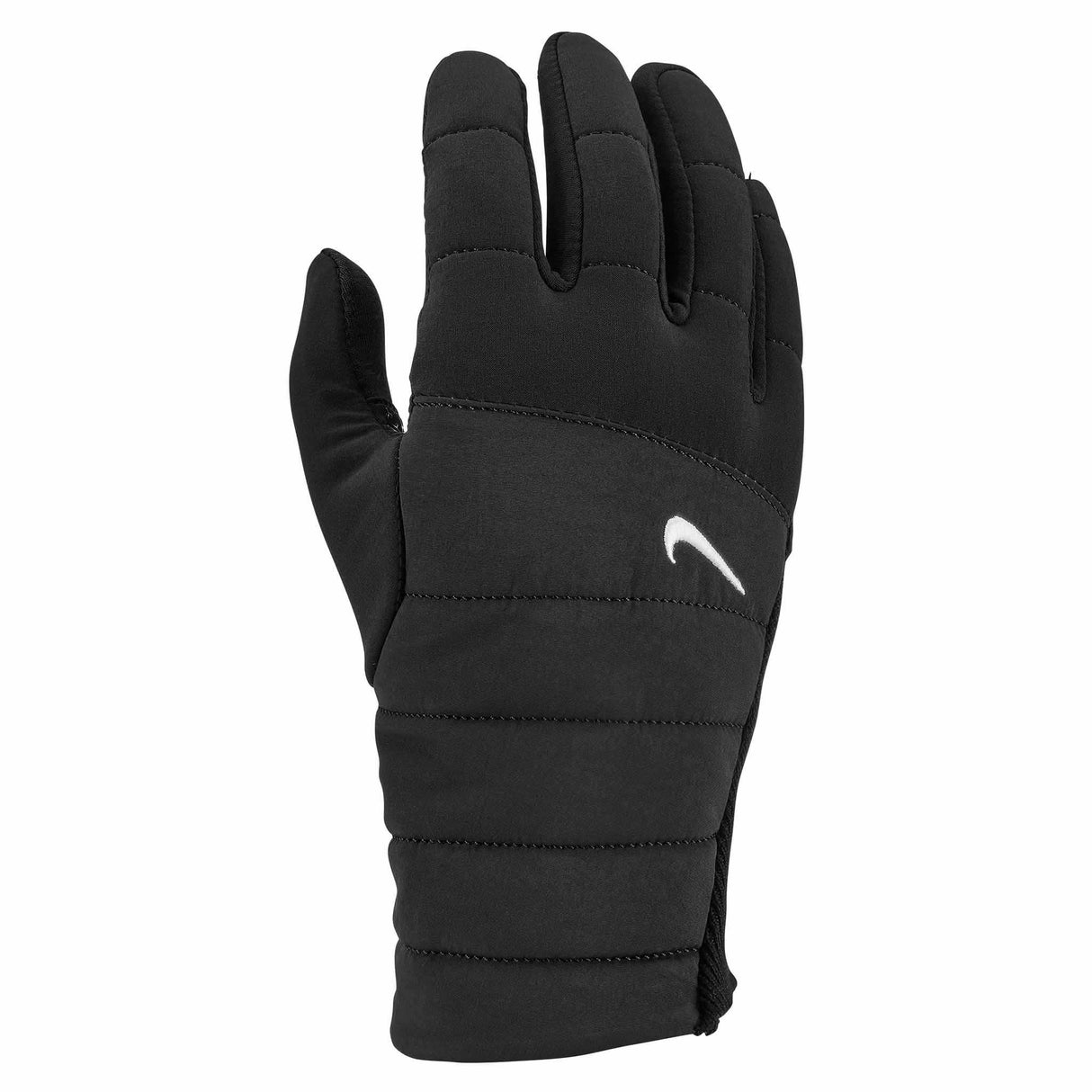 Gants de course à pied pour femme Nike Quilted TG - noir / blanc