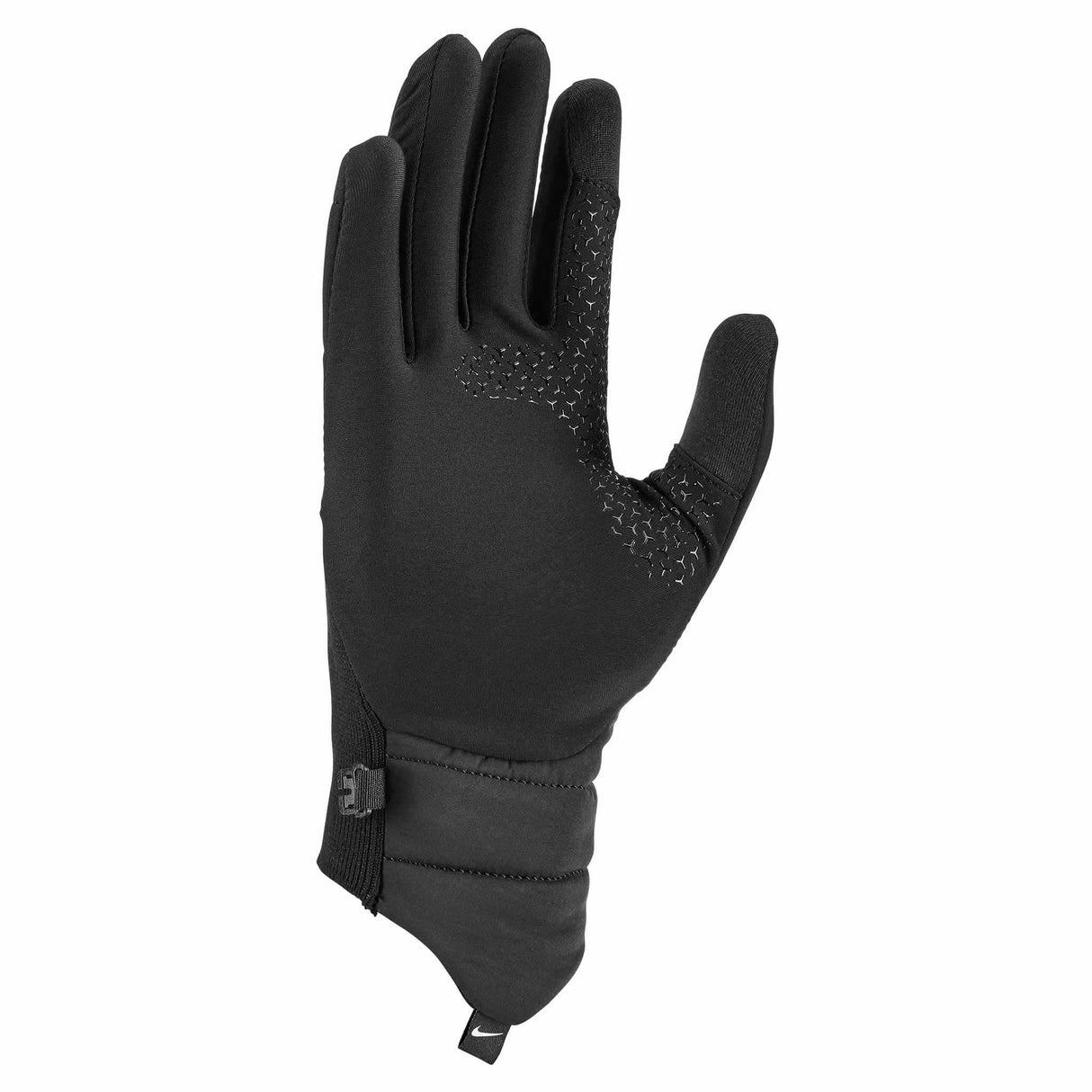 Gants de course à pied pour femme Nike Quilted TG - noir / blanc - paume