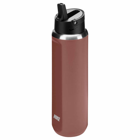 Nike SS Recharge Straw 24 oz bouteille d'eau - Smokey Mauve