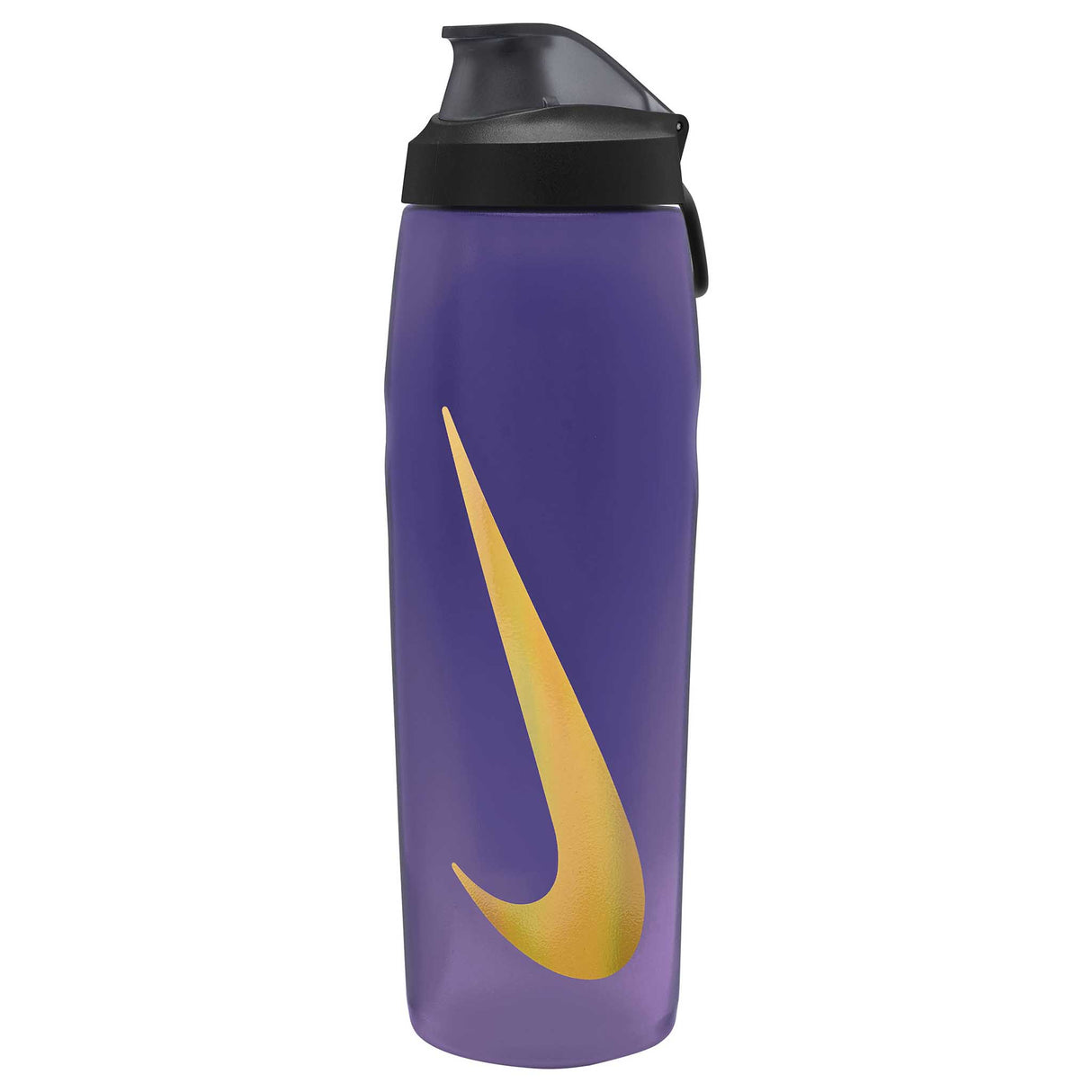 Nike Refuel Locking Lid 32oz bouteille d'eau sport refermable-Action Grape / Black / Metallic Gold