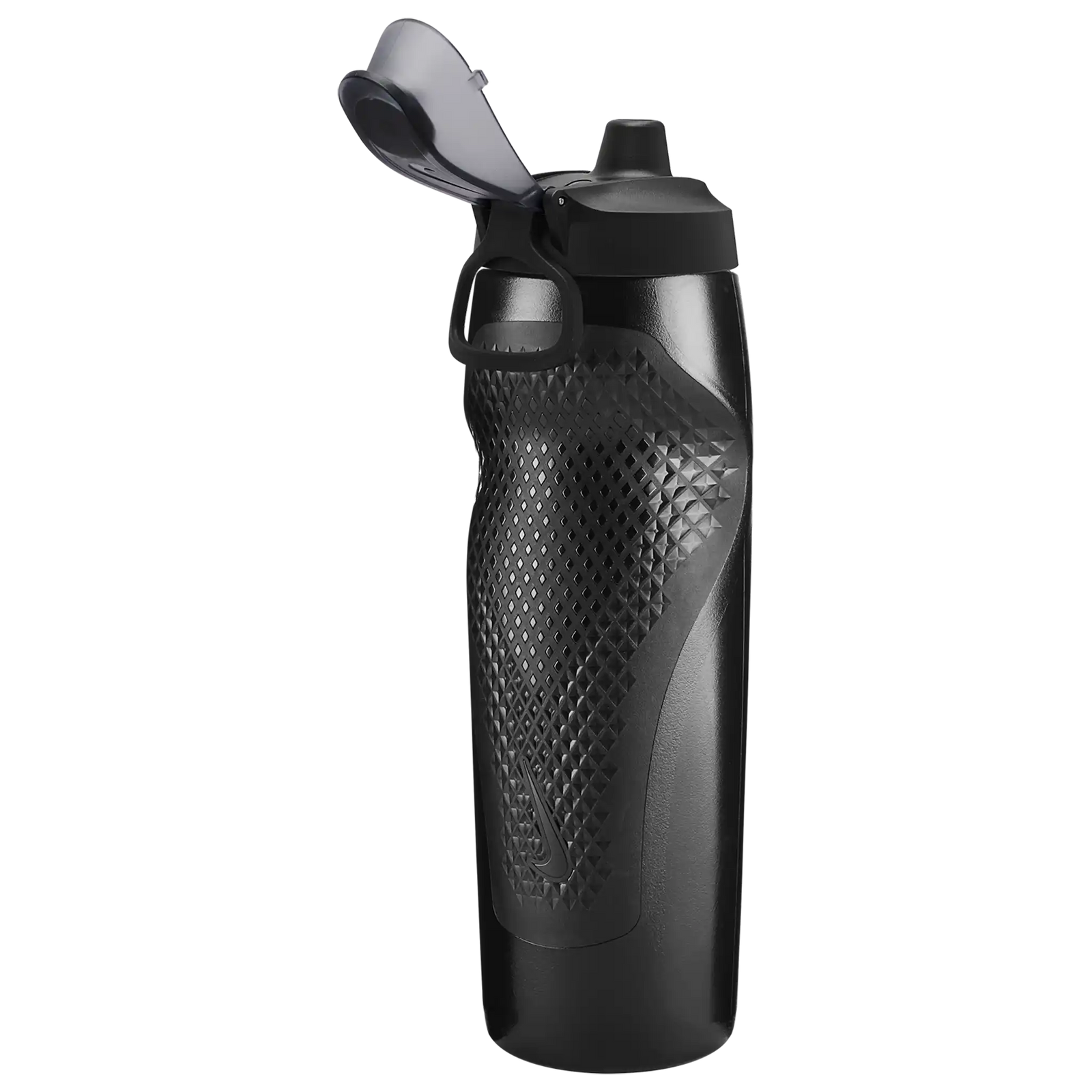 Nike Refuel Locking Lid Graphic 32oz - Black / Black / Black / White