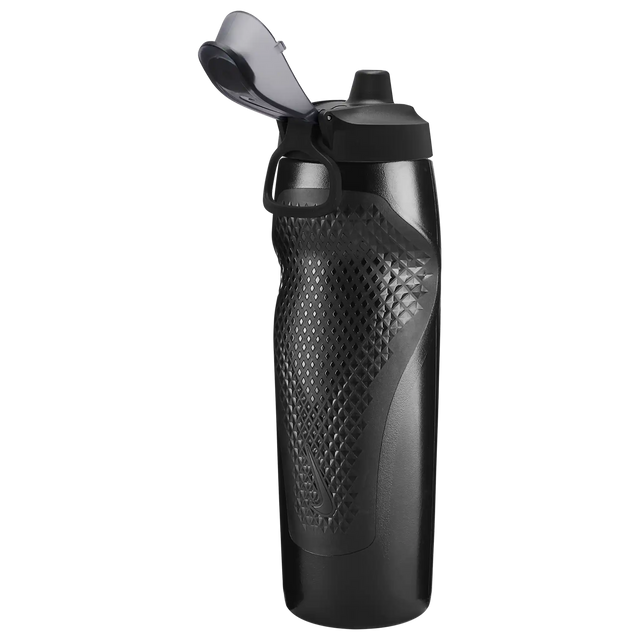 Nike Refuel Locking Lid Graphic 32oz - Black / Black / Black / White