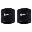 Nike Swoosh Classic Wristbands 2-pack - Black / White