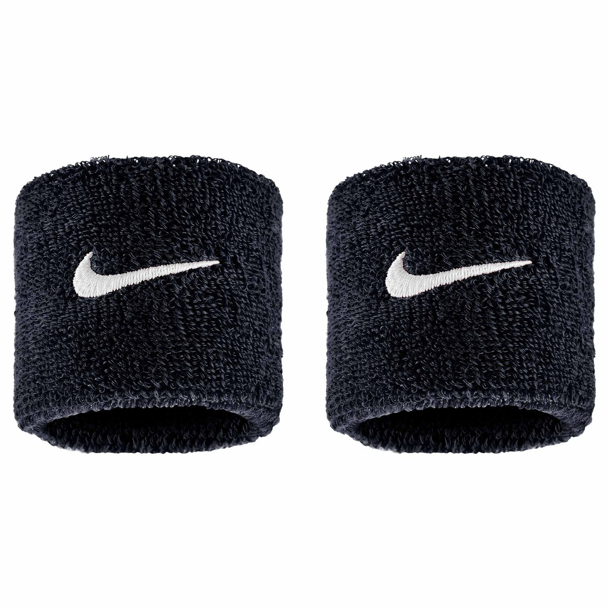 Nike Swoosh Classic Wristbands 2-pack - Black / White