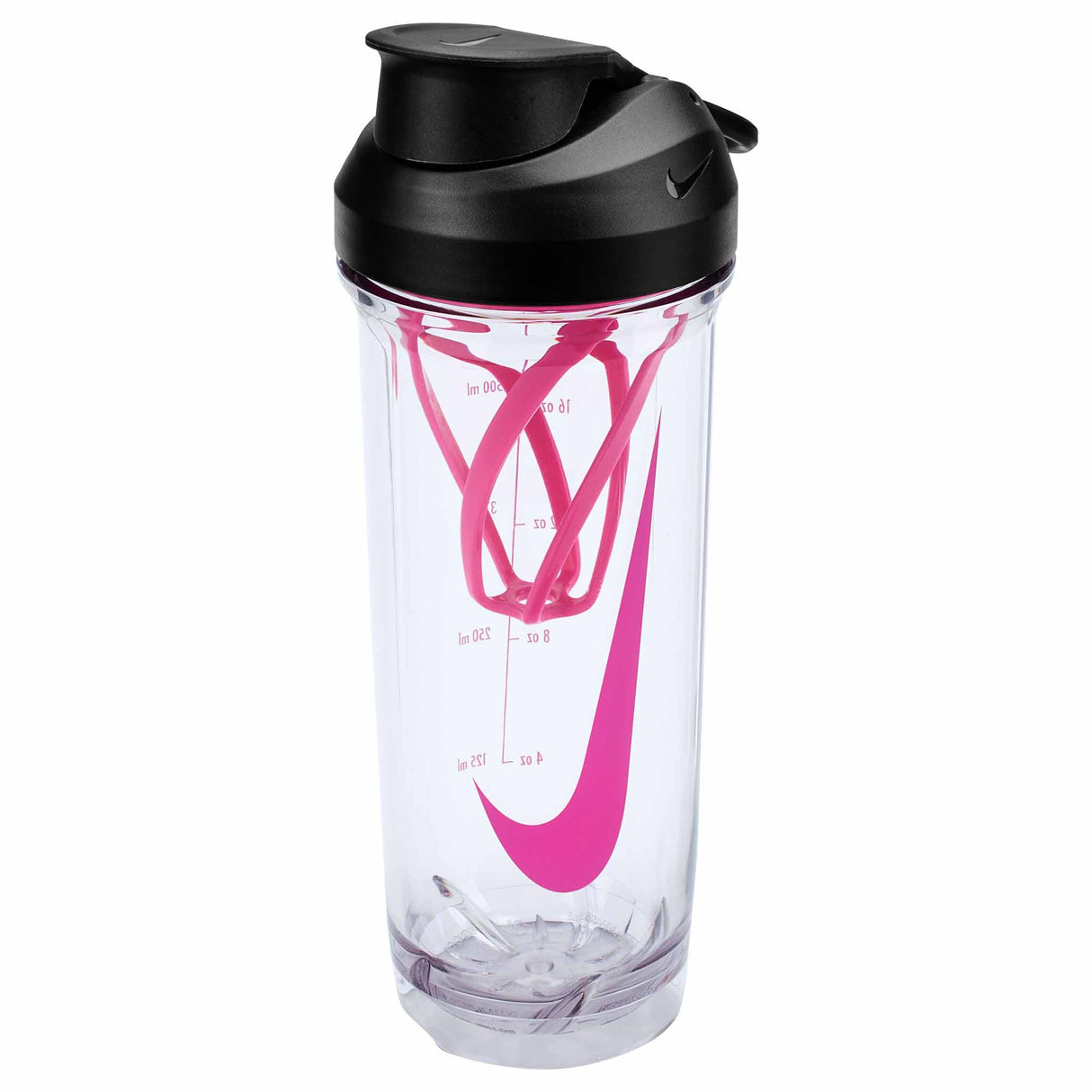 Nike TR Recharge Shaker Bottle 2.0 24 oz - Clear / Black / Alchemy Pink