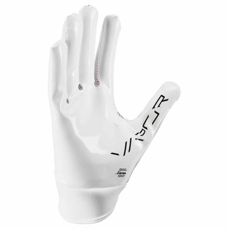 Nike Youth Vapor Jet 8.0 FG gants de football américain pour enfants - White / White / Black