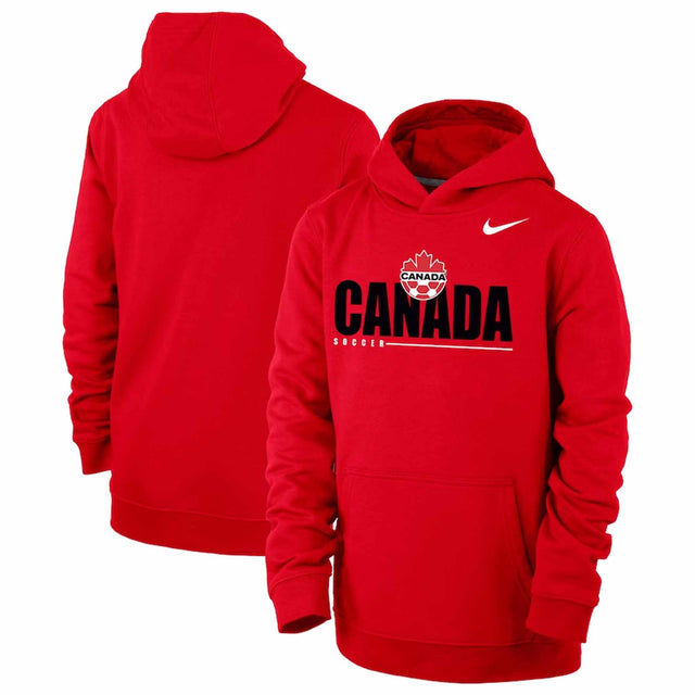 Nike Nike Canada Soccer Club Fleece hoodie de l'équipe nationale pour enfant