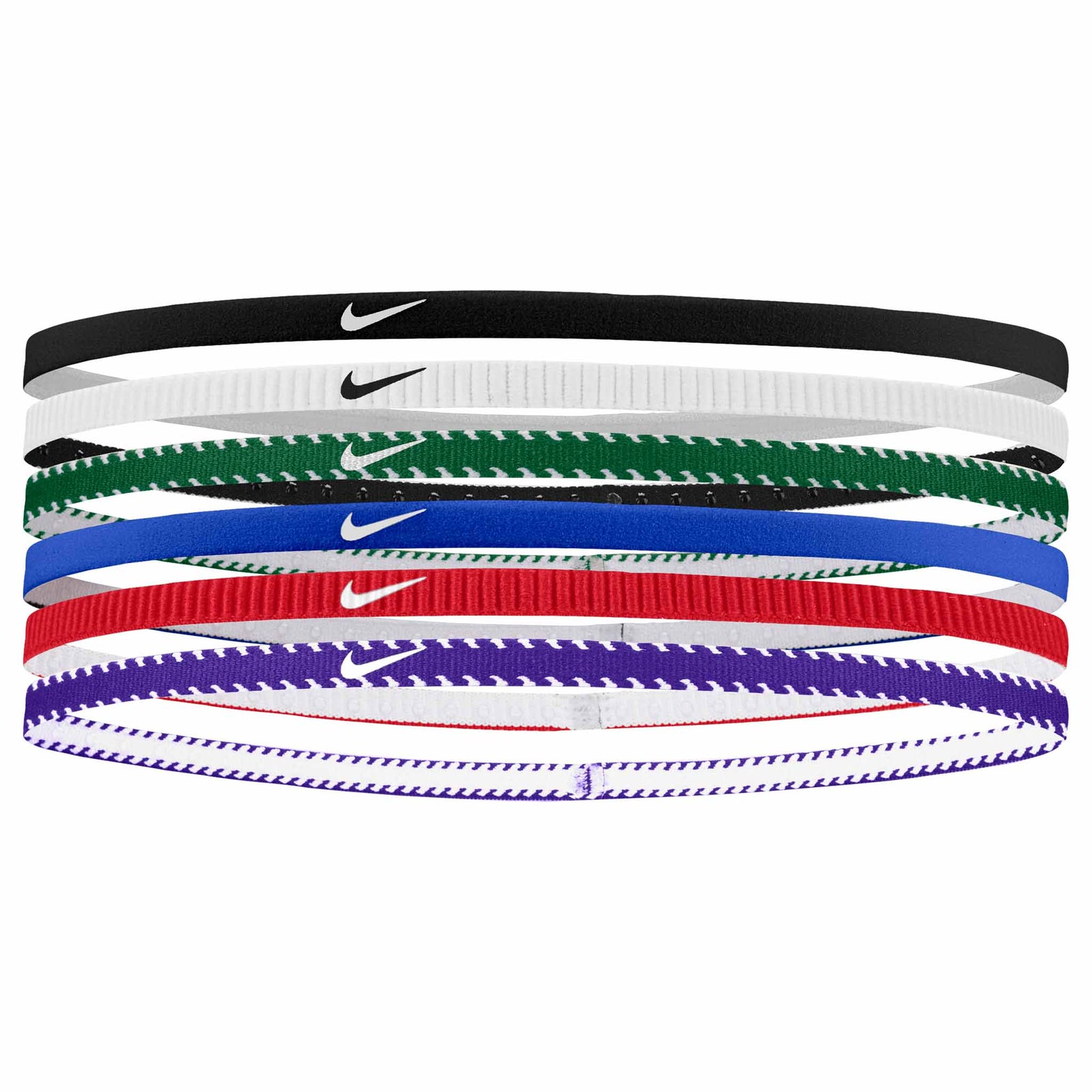 Nike Nike Flex Classic Slim Headbands 6-pack bandeaux pour cheveux