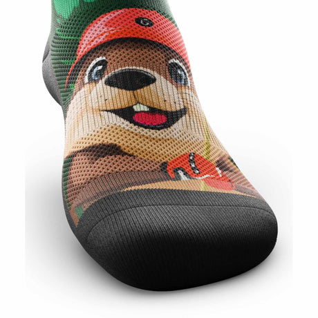 Outway Beaver Wood Crew Chaussette de course à pied unisexe