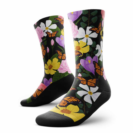 Outway Bloomscape Crew Chaussette de course à pied unisexe