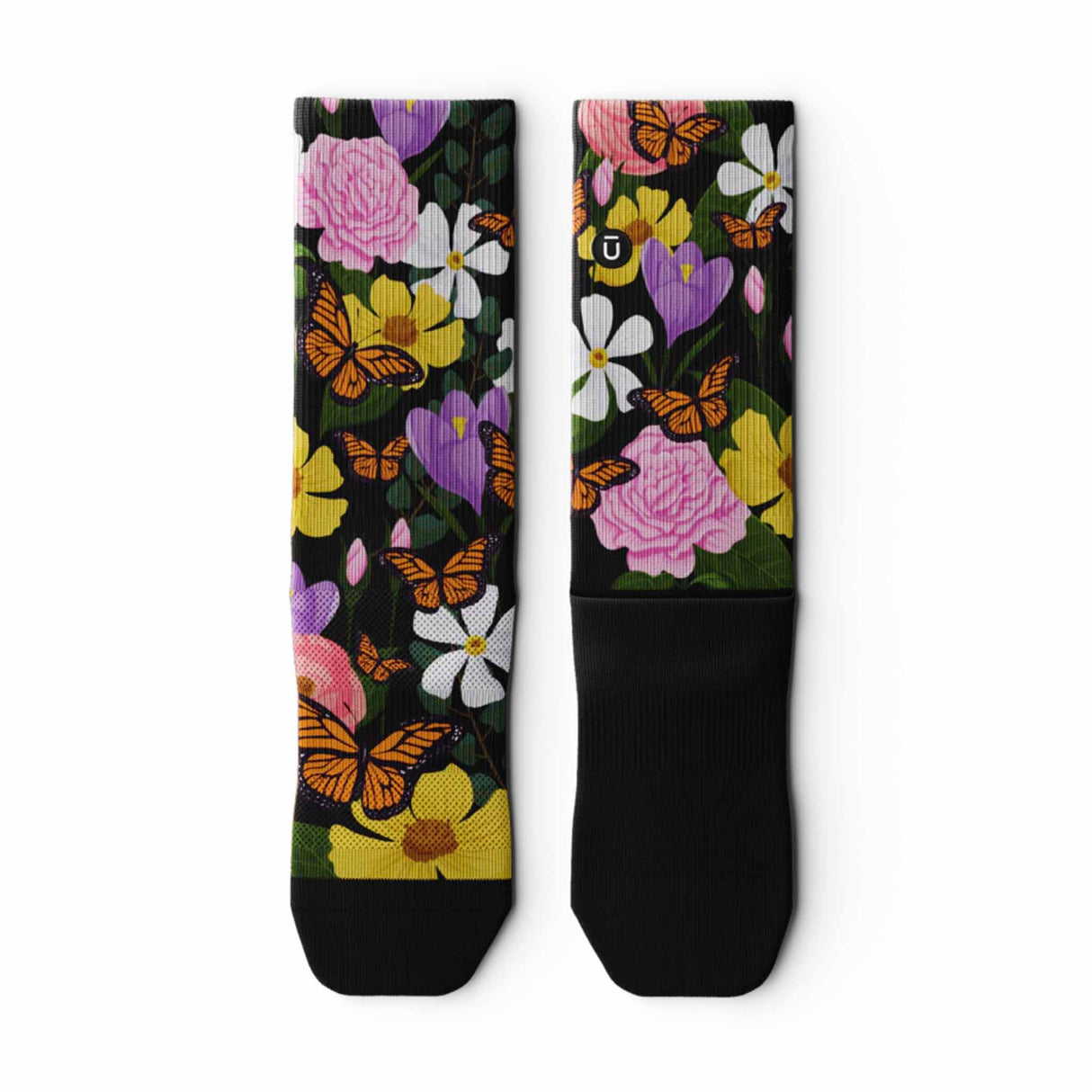 Outway Bloomscape Crew Chaussette de course à pied unisexe