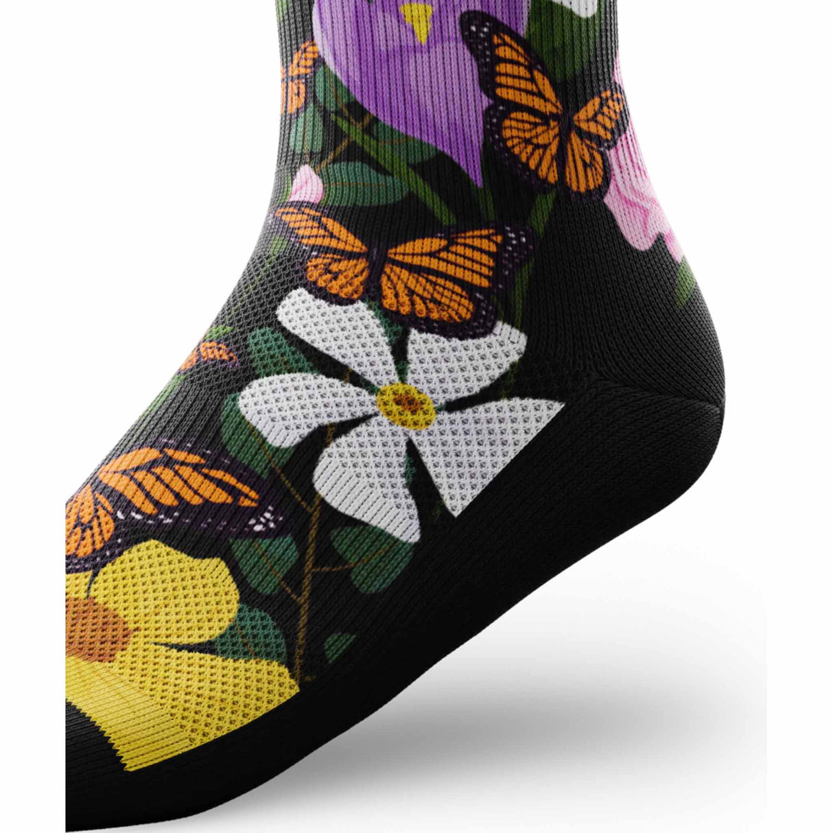 Outway Bloomscape Crew Chaussette de course à pied unisexe