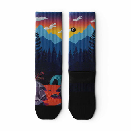 Outway Camper Crew Chaussette de course à pied unisexe