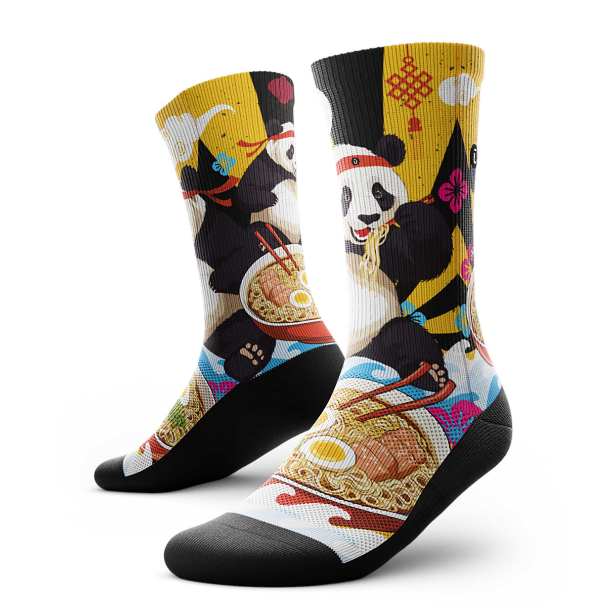 Outway Noodle Ninja Crew Chaussette de course à pied unisexe