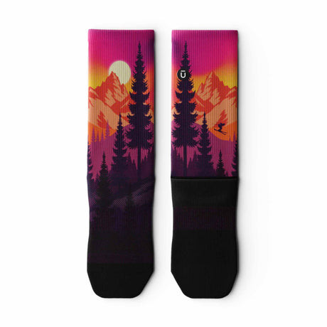 Outway Ski's The Limit Crew Chaussette de course à pied unisexe