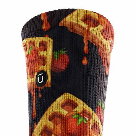 Outway Wafflin' Around Crew Chaussette de course à pied unisexe