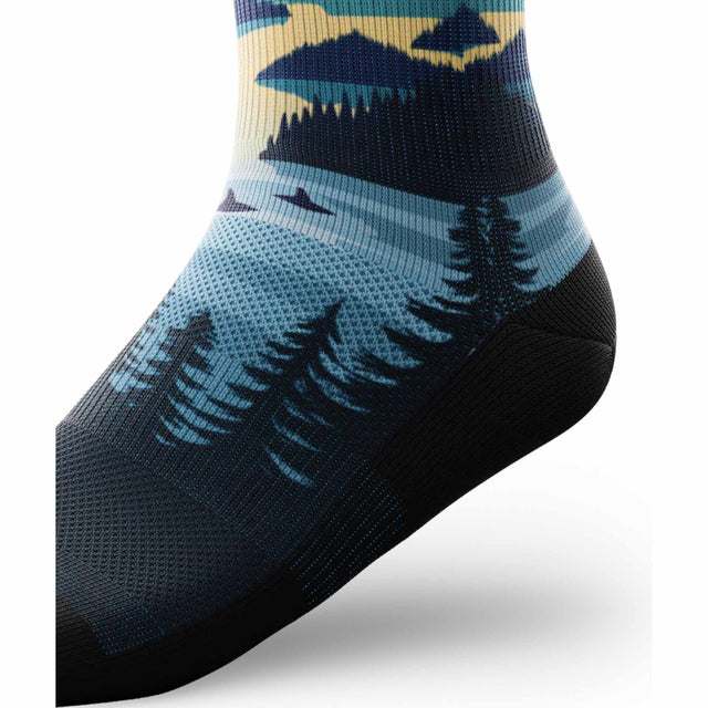 Outway Outway Coastal Fade Crew Chaussette de course à pied unisexe
