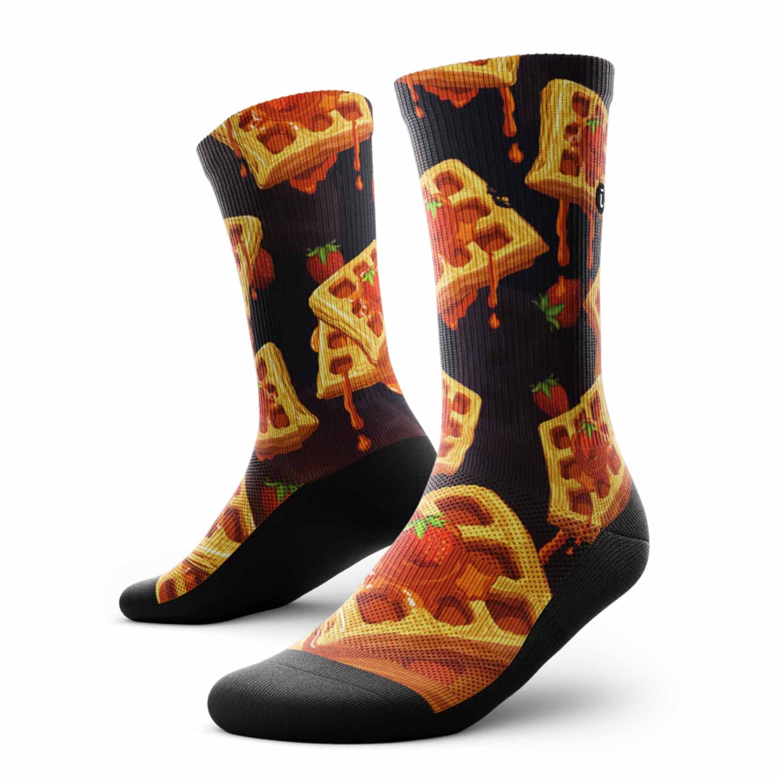 Outway Outway Wafflin' Around Crew Chaussette de course à pied unisexe