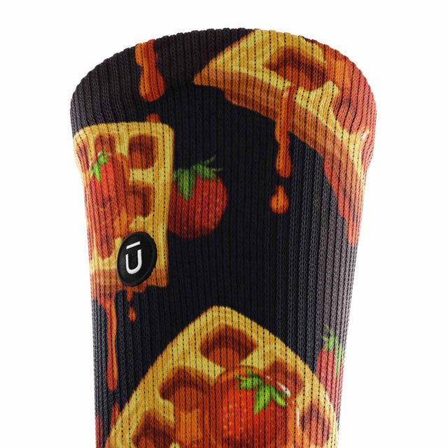 Outway Outway Wafflin' Around Crew Chaussette de course à pied unisexe