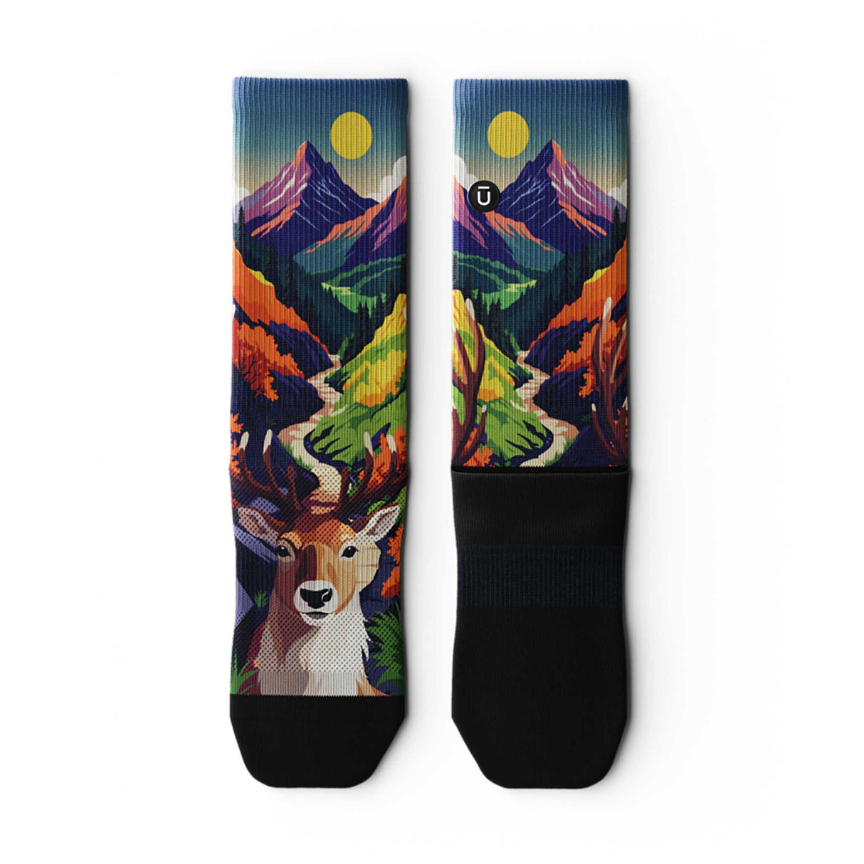 Outway Outway Where Trails Begin Crew Chaussette de course à pied unisexe