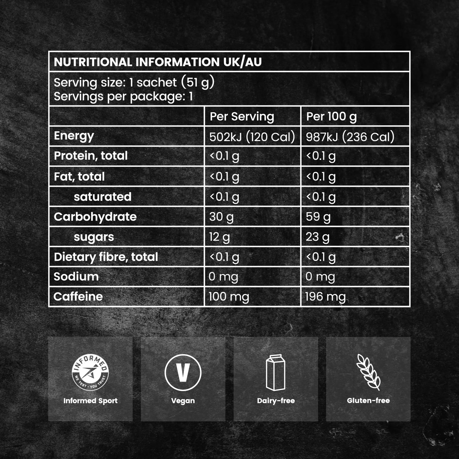 Precision Fuel & Hydration PF 30 Caffeine Gel énergétique caféiné - Boîte de 15