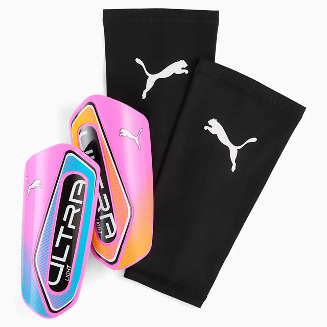 Puma Ultra Light Sleeve protège-tibias avec manchons