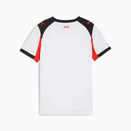Maillot AC Milan extérieur 25/26 Puma enfant - PUMA White / For All Time Red