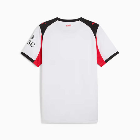 Maillot AC Milan extérieur 2025/26 - PUMA White / For All Time Red