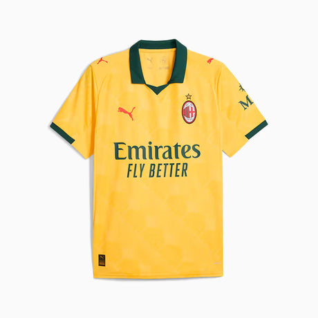 Maillot AC Milan Third 2025/26 Puma homme - Sunny Yellow / Dark Myrtle