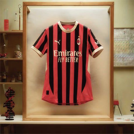 Maillot AC Milan domicile 2024/25 Puma vintage - rouge / noir