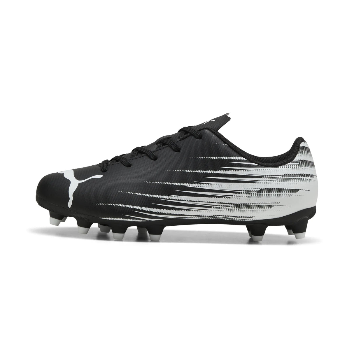 Puma Attacanto II FG JR Soccer Cleats - Puma Black / Puma White