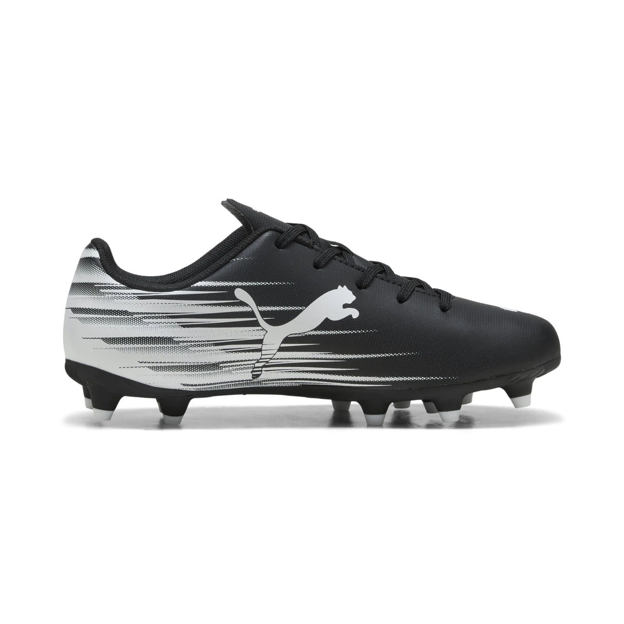 Puma Attacanto II FG JR Soccer Cleats - Puma Black / Puma White