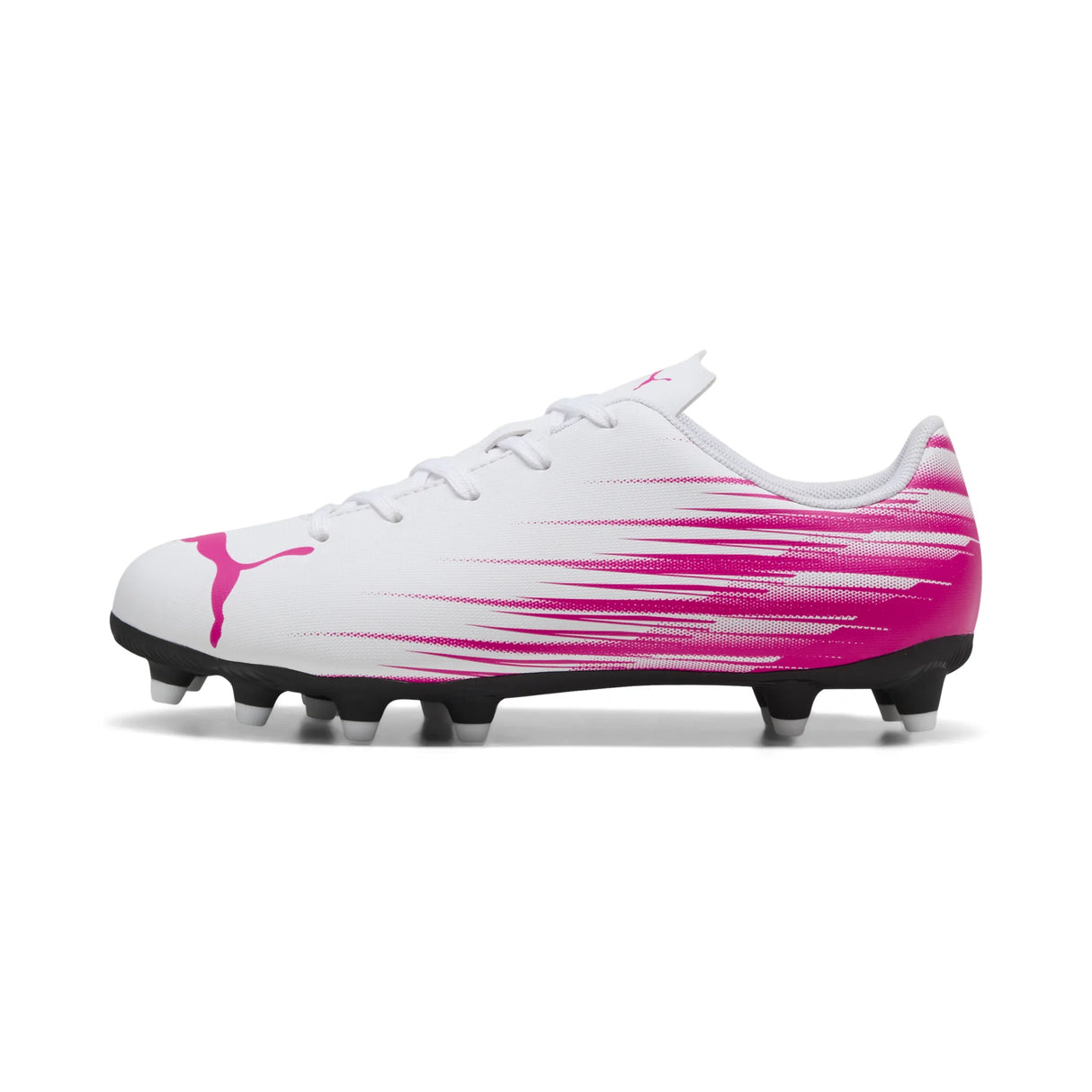 Puma Attacanto II FG JR Soccer Cleats - Puma White / Ravish