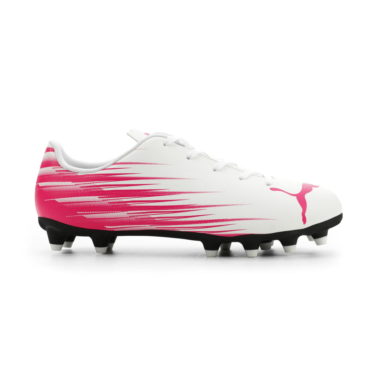 Puma Attacanto II FG JR Soccer Cleats - Puma White / Ravish