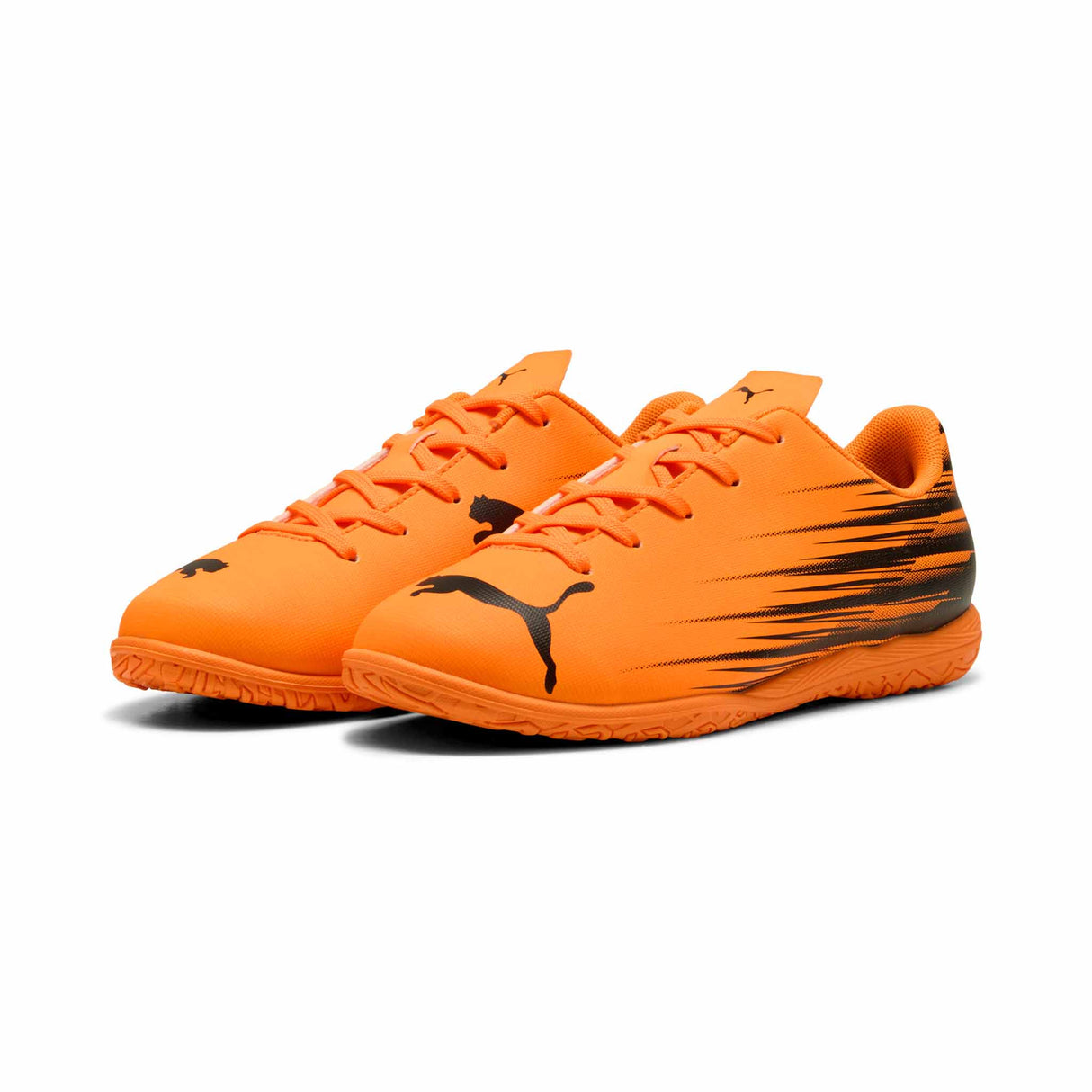 Puma Attacanto II IT JR Futsal Shoes - Heat Fire / Puma Black