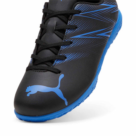 Puma Attacanto IT junior chaussure de soccer intérieur pour enfant - Puma Black / Bluemazing