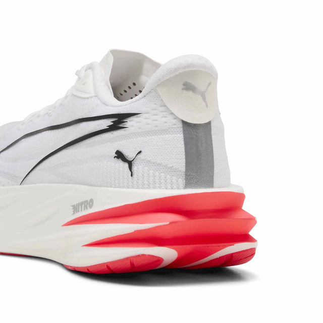 Puma Deviate Pure Men's Running Shoes - Puma White / Puma Silver