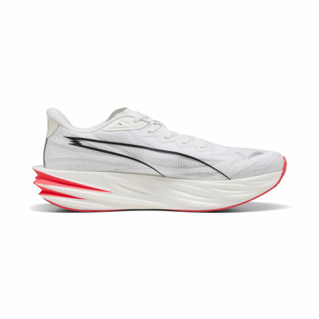 Puma Deviate Pure Men's Running Shoes - Puma White / Puma Silver