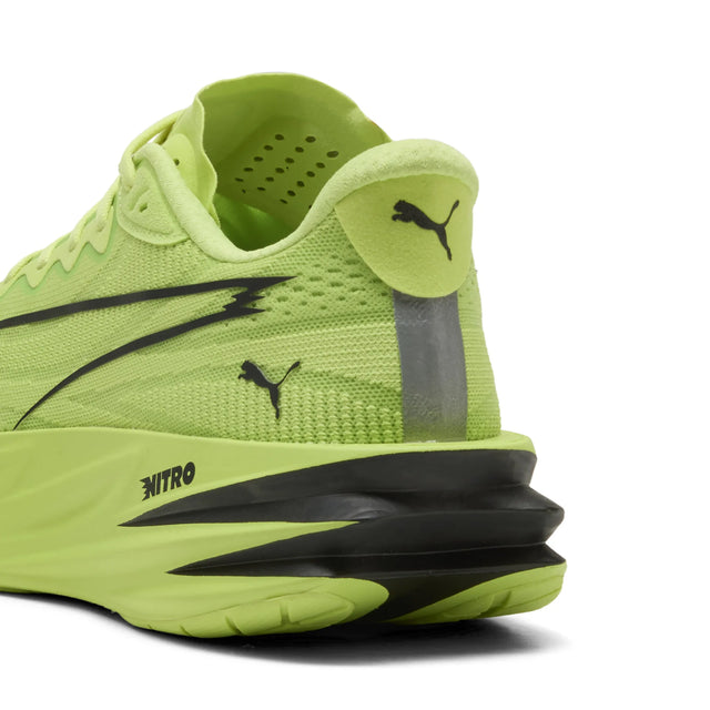 Puma Deviate Pure Nitro Men's Running Shoes - Sunny Lime / Black