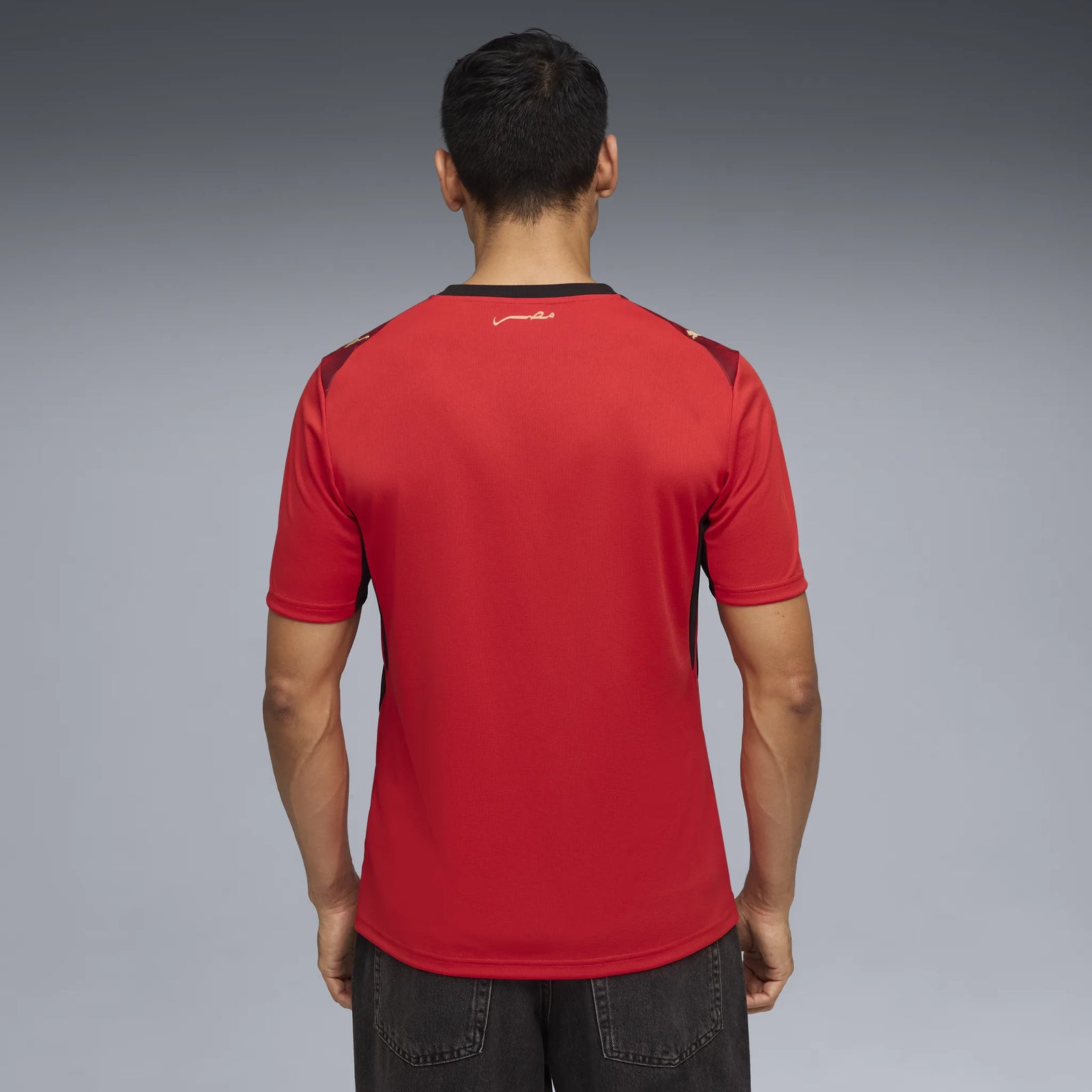 Puma Egypt EFA Home Jersey 2026 World Cup - Red / Black