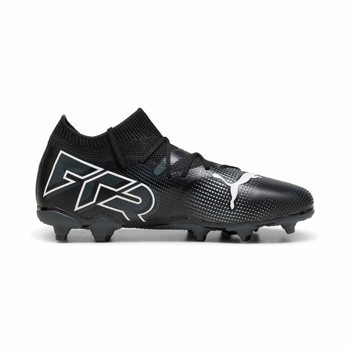 Puma Future 7 Match FG/AG chaussures de soccer à crampons junior - Puma Black / Puma White
