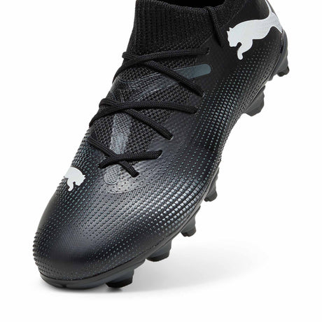 Puma Future 7 Match FG/AG chaussures de soccer à crampons junior - Puma Black / Puma White