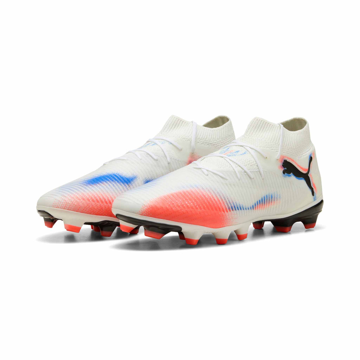 Crampons de foot Puma Future 8 Pro FG/AG - PUMA White / PUMA Black / Glowing Red